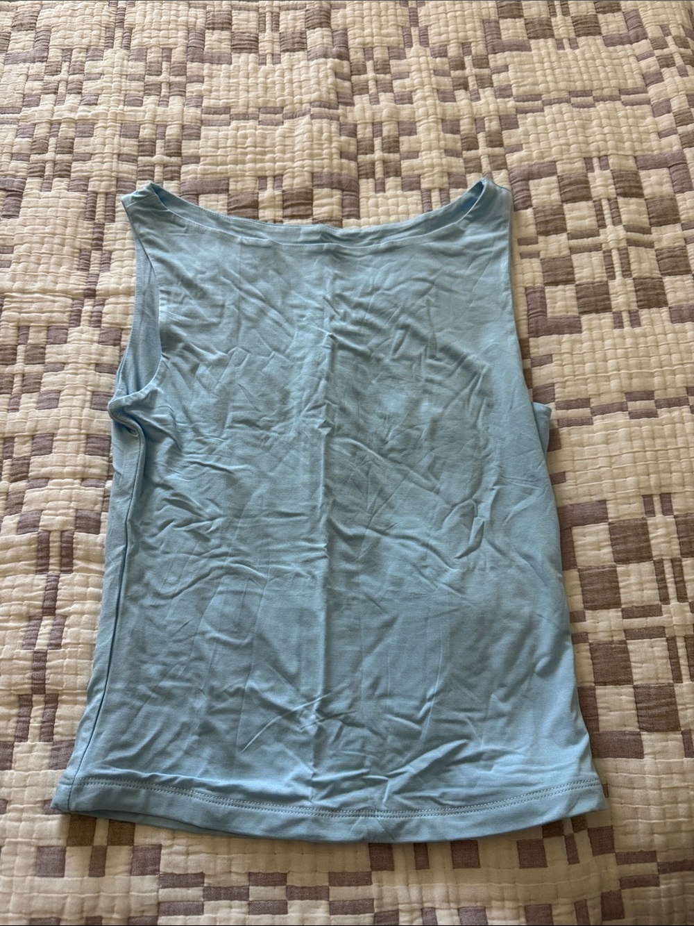 Amazon Light Blue Women’s Scoop Neck Tank Top